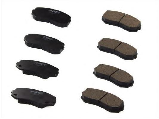 Комплект тормозных колодок, дисковый тормоз ABE