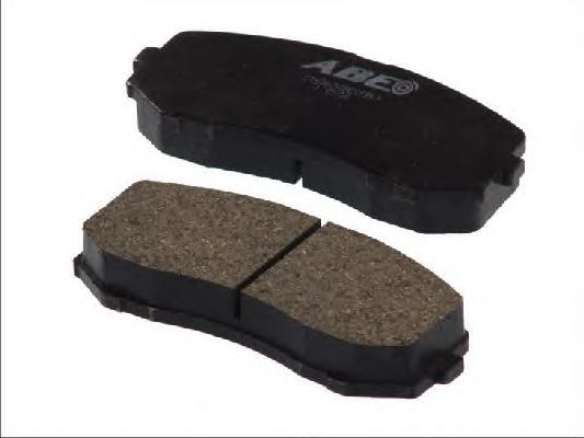 Комплект тормозных колодок, дисковый тормоз ABE