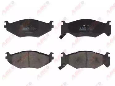 Комплект тормозных колодок, дисковый тормоз ABE