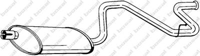 Глушитель BOSAL 281-869