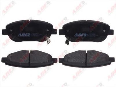 Комплект тормозных колодок, дисковый тормоз ABE C12134ABE