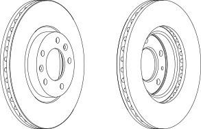 Тормозной диск FERODO