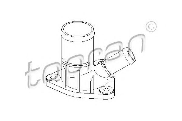 Фланец охлаждающей жидкости TOPRAN