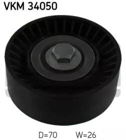 Поликлиновой ременный комплект SKF VKM 34050