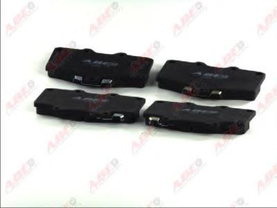 Комплект тормозных колодок, дисковый тормоз ABE C12071ABE