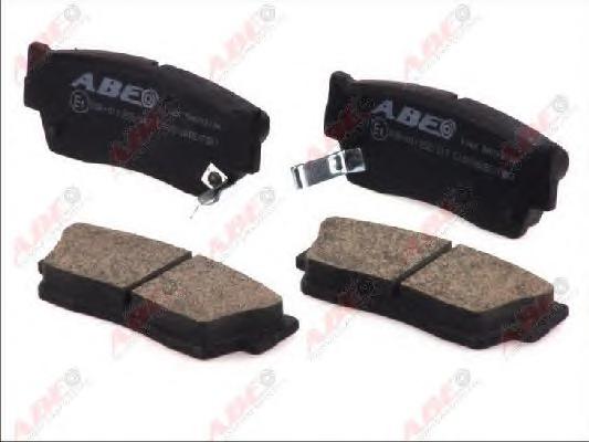 Комплект тормозных колодок, дисковый тормоз ABE