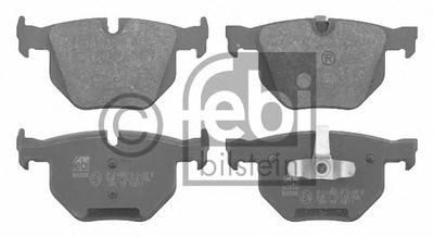 Комплект тормозных колодок, дисковый тормоз FEBI BILSTEIN 23732