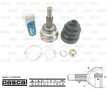 ШРУС PASCAL G12094PC