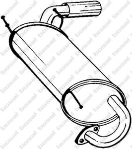 Глушитель BOSAL 171-003