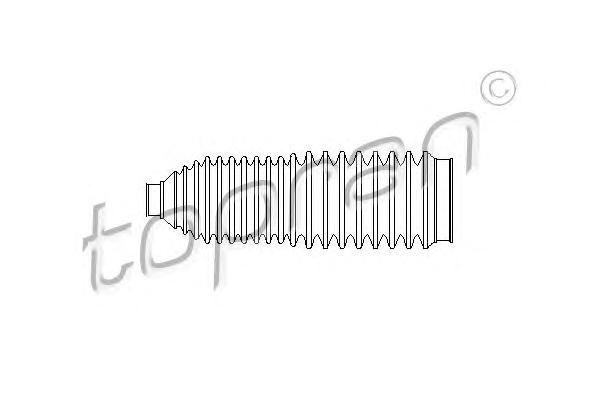 Пыльник рулевой рейки TOPRAN