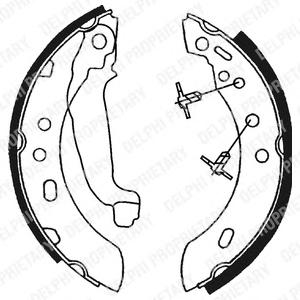 Комплект тормозных колодок DELPHI LS1689