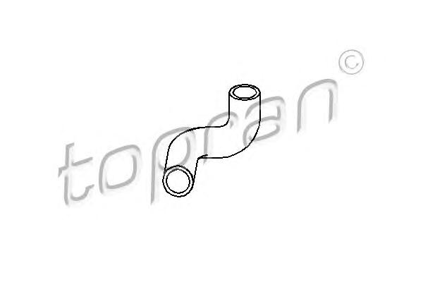Шланг, вентиляция картера TOPRAN