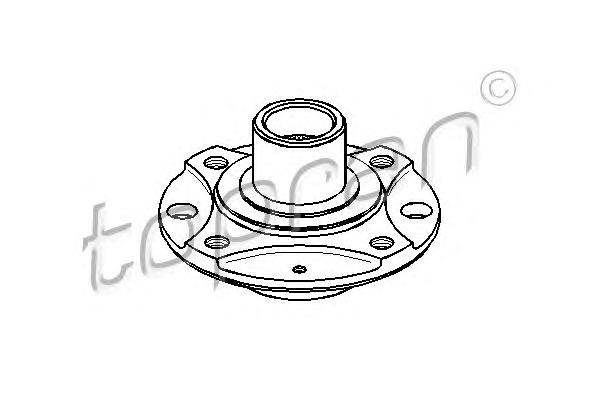 Ступица колеса TOPRAN