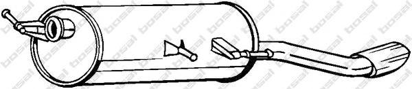 Глушитель BOSAL