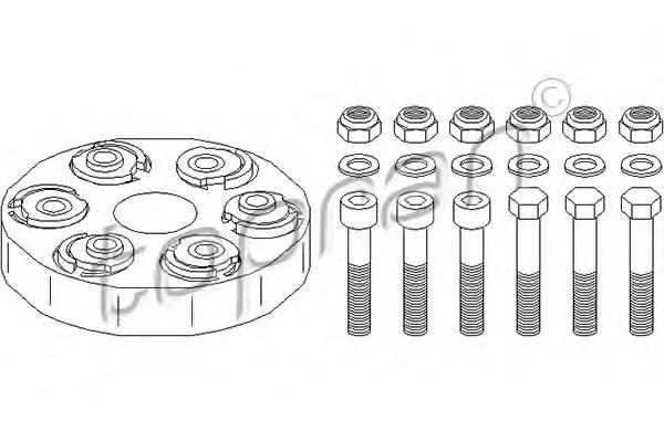 Эластичная муфта TOPRAN