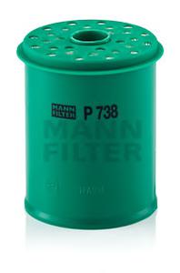 Топливный фильтр MANN-FILTER P 738 X
