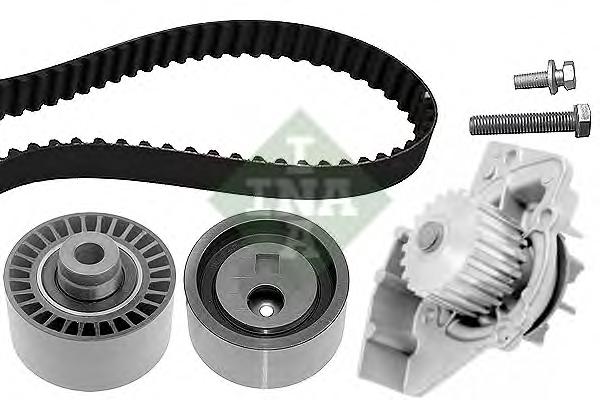 Водяной насос + комплект зубчатого ремня INA