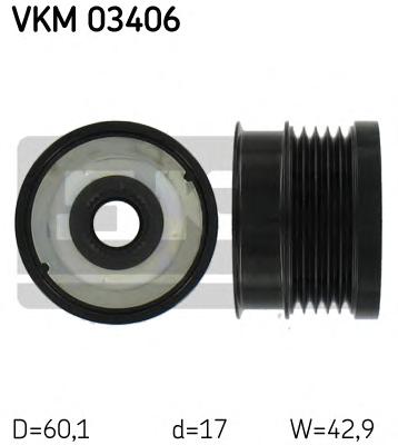 Механизм свободного хода генератора SKF