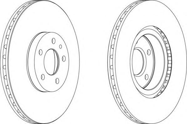 Тормозной диск FERODO