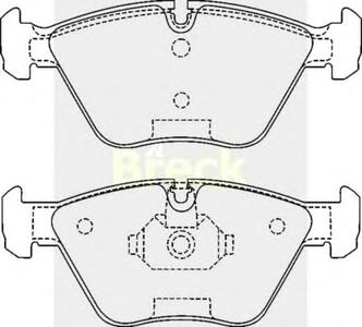 Комплект тормозных колодок, дисковый тормоз BRECK 23183 00 701 00