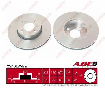 Тормозной диск ABE C3A013ABE