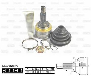 ШРУС PASCAL G12028PC