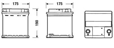 Аккумулятор EXIDE EC400