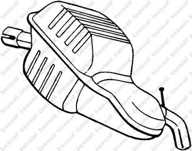 Глушитель BOSAL 235-001