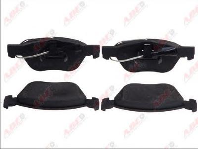 Комплект тормозных колодок, дисковый тормоз ABE C1D033ABE