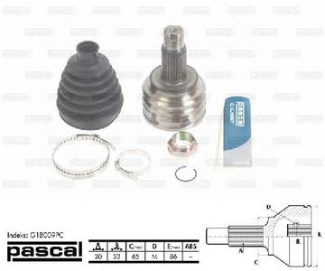 ШРУС PASCAL G1B009PC