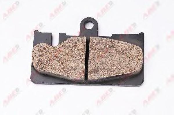 Комплект тормозных колодок, дисковый тормоз ABE