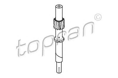 Тросик спидометра TOPRAN 107 402