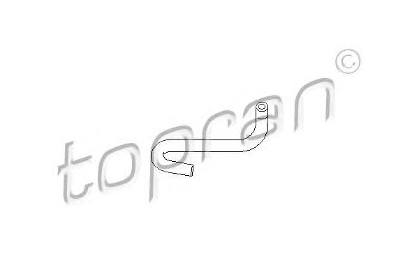 Патрубок системы охлаждения TOPRAN