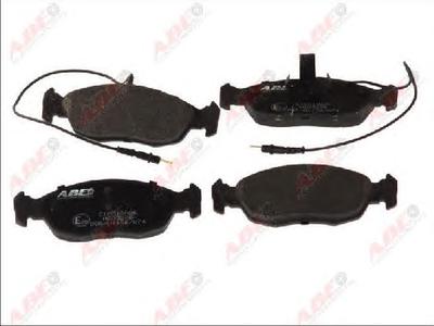 Комплект тормозных колодок, дисковый тормоз ABE C1P019ABE