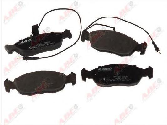 Комплект тормозных колодок, дисковый тормоз ABE