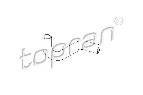 Патрубок системы охлаждения TOPRAN