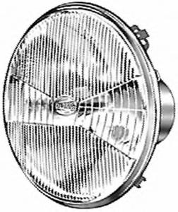 Вставка фары, основная фара HELLA 1B3126 677-041