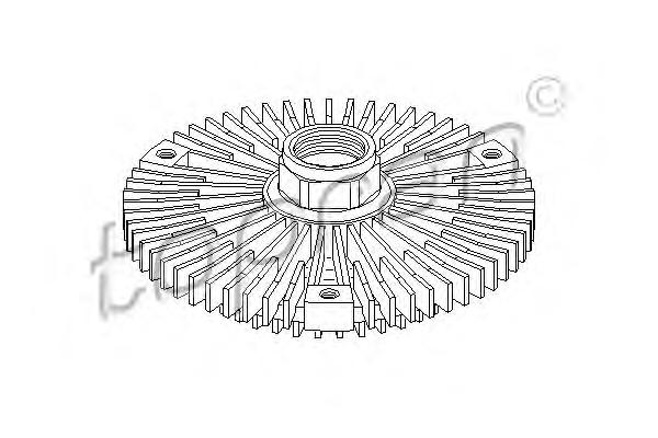 Сцепление, вентилятор радиатора TOPRAN