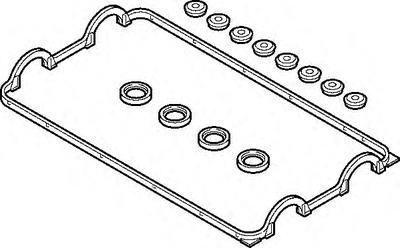 Комплект прокладок, крышка головки цилиндра ELRING 685610