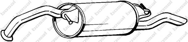 Глушитель BOSAL