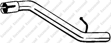 Труба выхлопного газа BOSAL