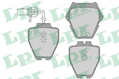 Комплект тормозных колодок, дисковый тормоз LPR 05P1121