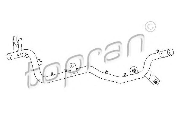 Трубка охлаждающей жидкости TOPRAN