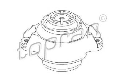 Подвеска, двигатель TOPRAN 400 027