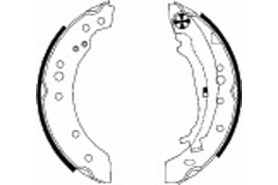 Комплект тормозных колодок TEXTAR 98101 0688 0 4