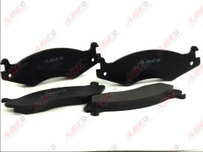 Комплект тормозных колодок, дисковый тормоз ABE C1Y011ABE