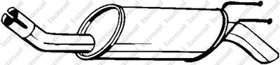 Глушитель BOSAL 148-167