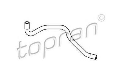 Патрубок системы охлаждения TOPRAN 103 450