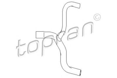 Патрубок системы охлаждения TOPRAN 301 435