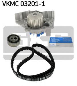 Водяной насос + комплект зубчатого ремня SKF VKMA 03201